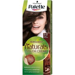 Palette Natural Colors Cream крем боя за коса светло кафяво Light Brown, 5-0 (1 бр.)
