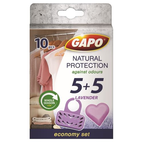 Gapo ароматизатор против молци таблетки лавандула (10 бр.)