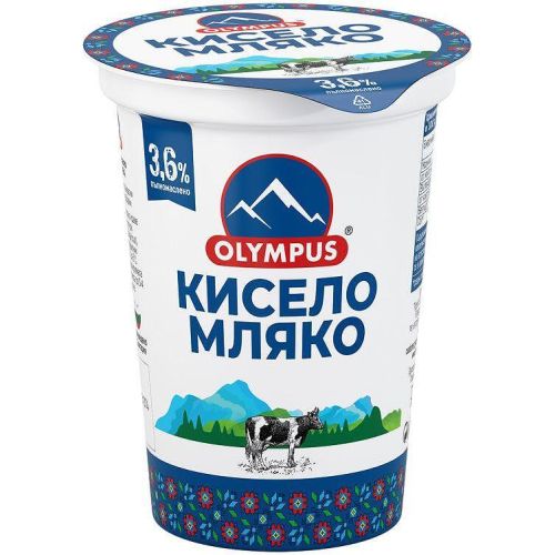 Olympus кисело мляко 3.6% (400 г)