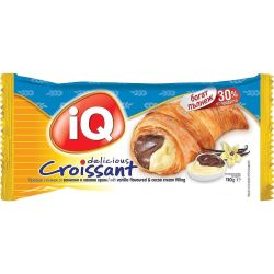 IQ кроасан с ванилия и какаов крем (110 г)