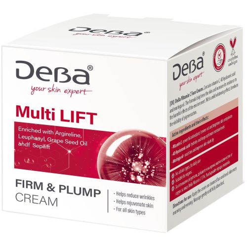 Deva Multi Lift Firm & Plump крем за лице (50 мл)