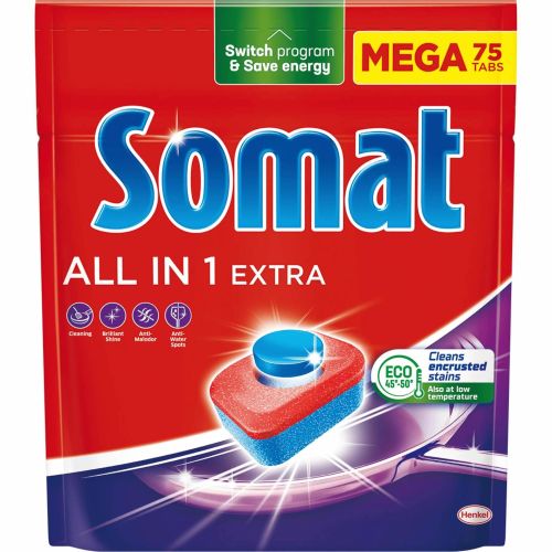 Somat All In 1 Extra таблетки за миялна машина (75 бр.)