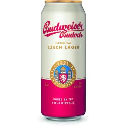 Budweiser бира кен 5% (500 мл)