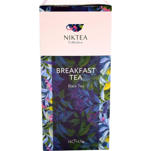 Niktea Breakfast Tea черен чай, 25 бр. х 1.75 г (43.75 г)