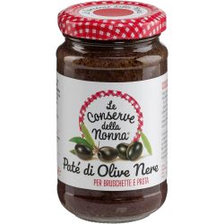 Le Conserve della Nonna паста от черни маслини (190 г)