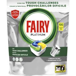 Fairy Platinum таблетки за миялна машина (66 бр.)