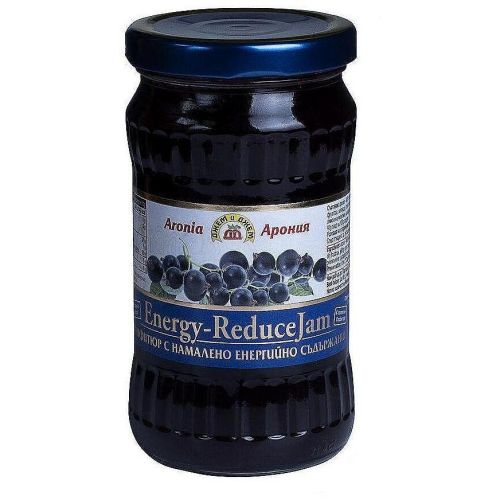Джем и Джем конфитюр от арония с намалено енергийно съдържание (340 г)