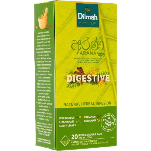 Dilmah Arana Digestive аюрведа чай, 20 бр. (30 г)
