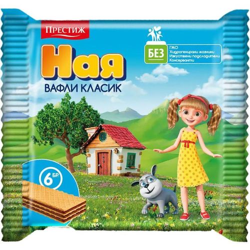 Престиж Ная вафли, 6 бр. (140 г)