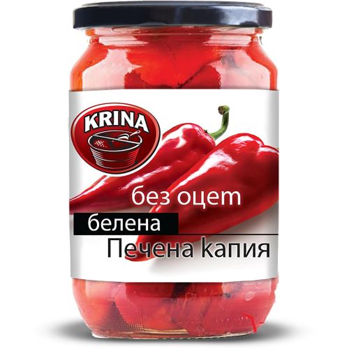 Krina белена печена капия без оцет (670 г)