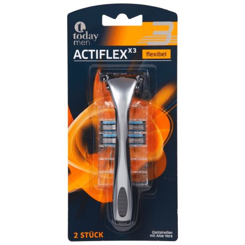 Today Men самобръсначка Actiflex + 2 резервни ножчета (1 бр.)