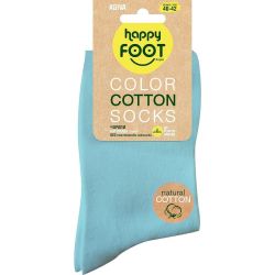Happy Foottopia чорапи светло син памук 80%, размер 43 - 46 (1 бр.)