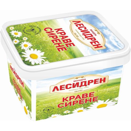 Лесидрен краве сирене, кутия (400 г)