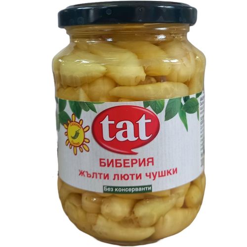 tat люти чушки биберия, жълти (330 г)