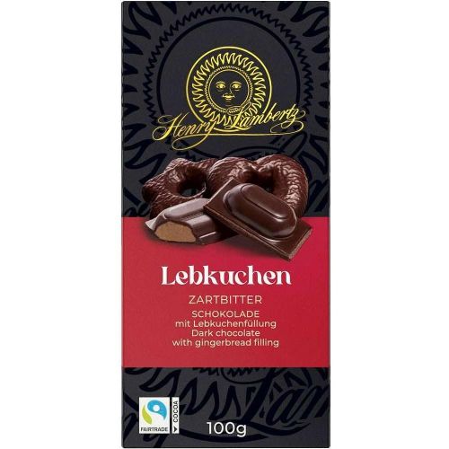 Lambertz тъмен шоколад с вкус на меденки (100 г)