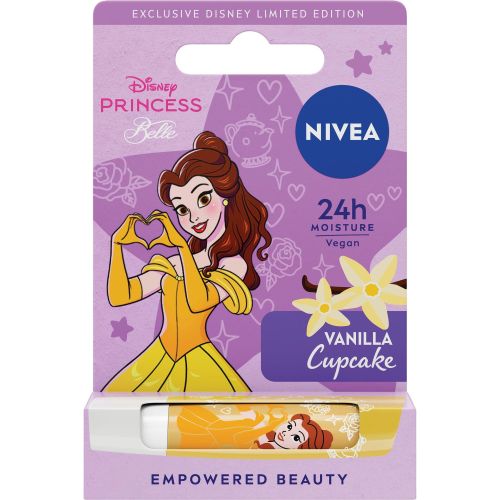 Nivea Disney Belle балсам за устни (4.8 г)