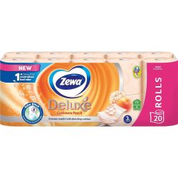 Zewa Deluxe Cashmere Peach трипластова тоалетна хартия (20 бр.)