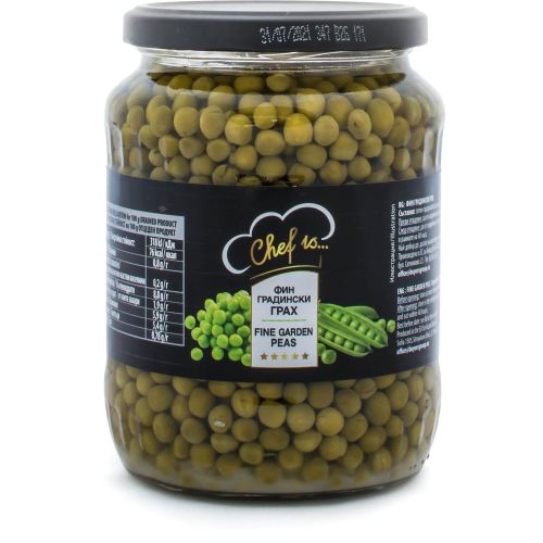 Chef Is фин грах, буркан (680 г)