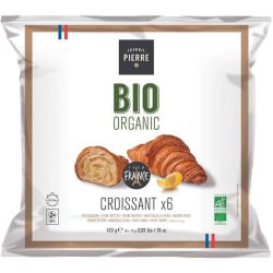 Bridor Fournie Pierre био замразени кроасани, 6 бр. х 70 г (420 г)