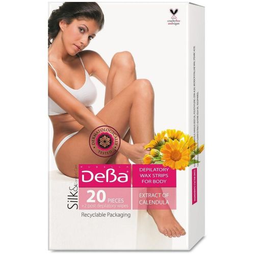 Deva депилиращи ленти за тяло с невен (20 бр.)