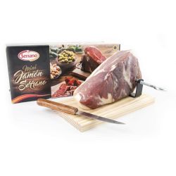 Familia Serrano хамон серано с дъска и нож (1 кг)