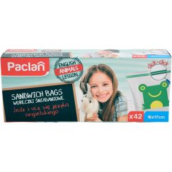 Paclan Click Click пликове за сандвичи (42 бр.)