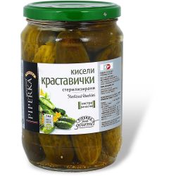 Piperka кисели краставички (680 г)