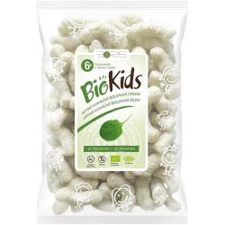 Biokids био царевичен снакс със спанак за деца, без глутен (55 г)