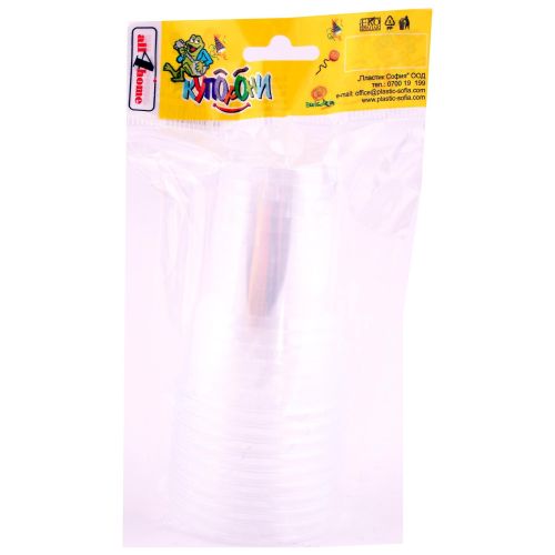 All4Home купорони чаши кристал 200 мл (10 бр.)