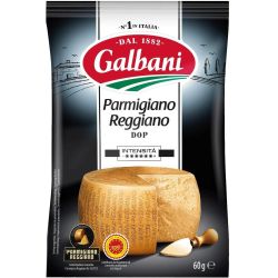 Galbani настъргано сирене пармезан Пармиджано Реджано DOP (60 г)