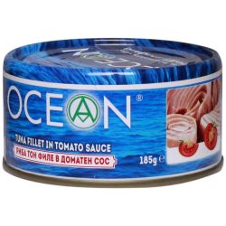 Ocean риба тон филе в доматен сос (185 г)