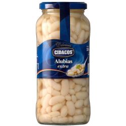 Cidacos сварен бял боб (570 г)