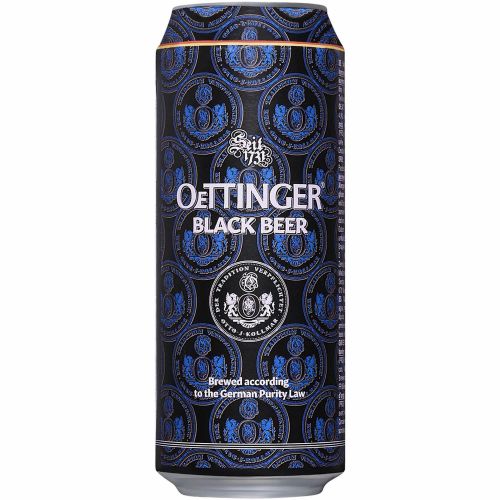 Oettinger тъмна бира в кен (500 мл)