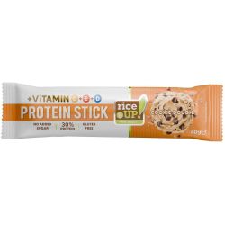 Rice Up Vitamin Protein Stick бисквитено тесто (40 г)