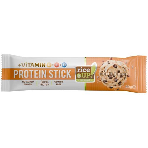 Rice Up Vitamin Protein Stick бисквитено тесто (40 г)