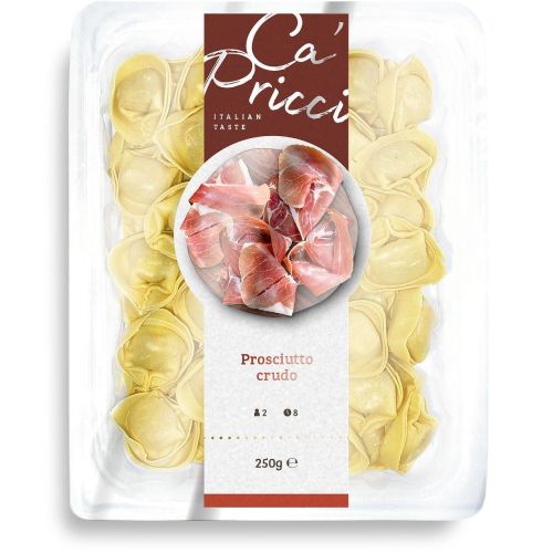 Ca Pricci тортелини с прошуто крудо (250 г)