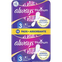 Always Platinum Night Duo дамски превръзки (12 бр.)