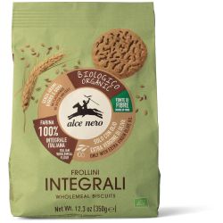Alce Nero био пълнозърнести пшенични бисквити (350 г)