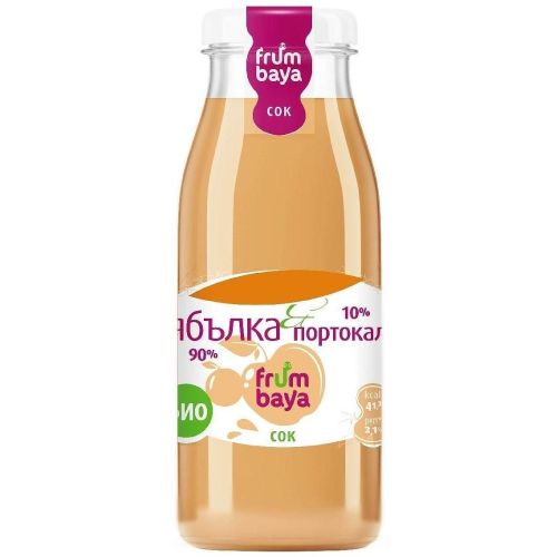 Frumbaya био сок ябълка и портокал (250 мл)