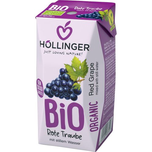 Hollinger био сок от червено грозде (200 мл)