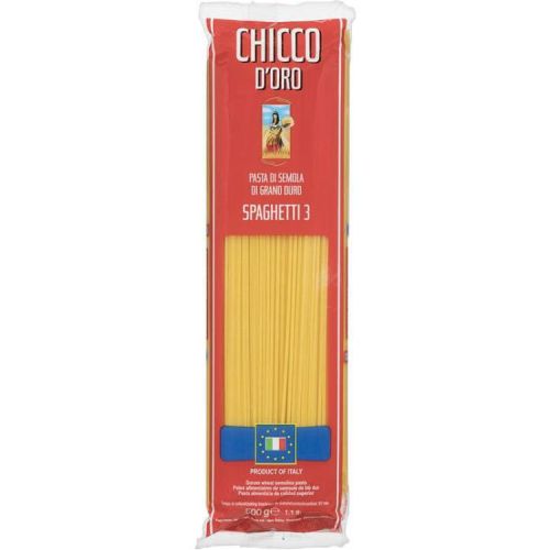 Chicco D'Oro спагети No 3 (500 г)