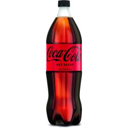 Coca-Cola без захар, газирана безалкохолна напитка (2 л)
