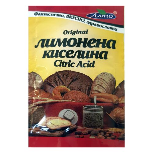 Алто лимонена киселина (10 г)