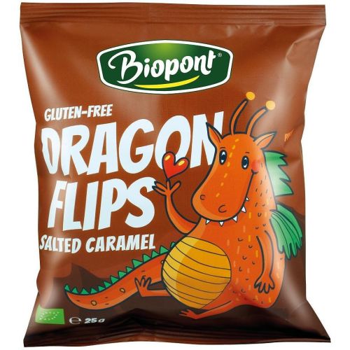 Biopont био царевичен снакс със солен карамел, без глутен (25 г)