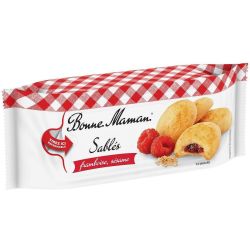 Bonne Maman бисквити с малини и сусам (150 г)