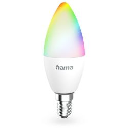 Hama Smart WLAN LED крушка, E14, Matter, 4.9 W, RGBW (1 бр.)