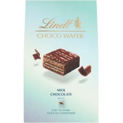 Lindt Choco Waffer вафли с млечен шоколад (130 г)
