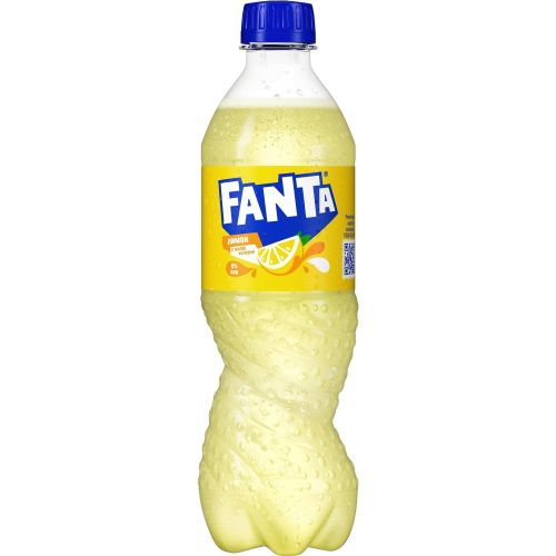 Fanta лимон газирана безалкохолна напитка (500 мл)