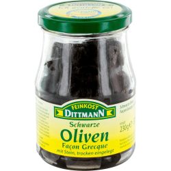 Feinkost Dittmann черни маслини с костилка (230 г)