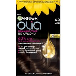 Olia боя за коса 4.0, тъмно кафяво (1 бр.)